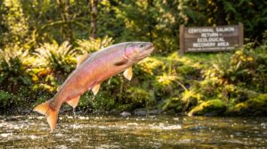 die rückkehr des lachses nach hundert jahren zeigt eindrucksvoll, wie schnell sich ökologische systeme erholen können und verdeutlicht die kraft der natur zur regeneration.